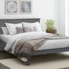 Beds Flintshire Furniture Conway Grey Painted Oak Bed Frame