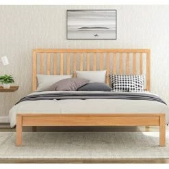Flintshire Furniture Rowley Solid Smoked Oak Bed Frame Beds