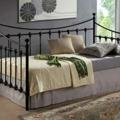 Beds Time Living Florida Black Daybed