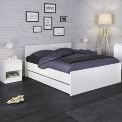 Furniture To Go Naia Bedside 1 Drawer 1 Shelf