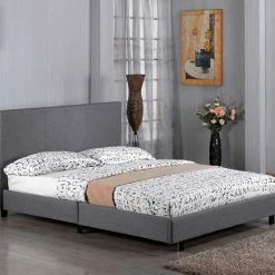Heartlands Furniture Fusion Grey Fabric Bed Frame
