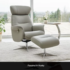 GFA Panama Recliner And Foot Stool