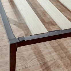 GFW Kore Black Metal Bed Frame