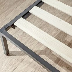 GFW Kore Black Metal Bed Frame