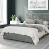 Better Bed Company Beds Better Peterborough Distressed Grey Ottoman Bed
