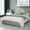 Better Bed Company Better Peterborough Fossil Grey Ottoman Bed Beds