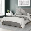 Better Bed Company Beds Better Peterborough Dusk Grey Ottoman Bed