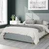 Better Bed Company Better Peterborough Sky Blue Ottoman Bed