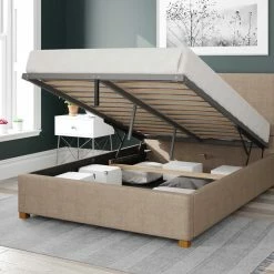 Better Bed Company Better Peterborough Mink Ottoman Bed