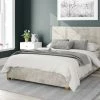 Better Bed Company Better Peterborough Light Cream Ottoman Bed Beds