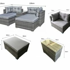 Signature Weave Harper Stackable Sofa Set Baths