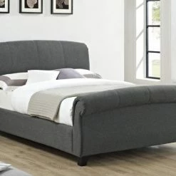 Beds Heartlands Furniture Arabella Grey Linen Bed Frame
