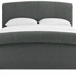 Beds Heartlands Furniture Arabella Grey Linen Bed Frame