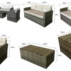 Baths Signature Weave Holly Sofa Set