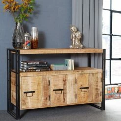 Indian Hub Cosmo Industrial Sideboard
