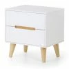 Julian Bowen Alicia 2 Drawer Bedside Chest