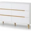 Julian Bowen Alicia 6 Drawer Wide Chest