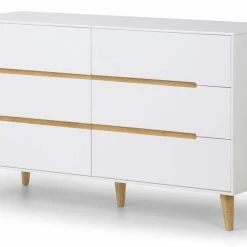 Julian Bowen Alicia 6 Drawer Wide Chest