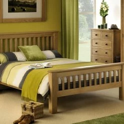 Julian Bowen Amsterdam High Foot End Bed Frame