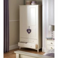 Julian Bowen Cameo 2 Door Combination Wardrobe Baths
