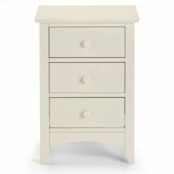 Julian Bowen Cameo 3 Drawer Bedside Chest