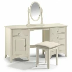 Julian Bowen Cameo Twin Pedestal Dressing Table Baths