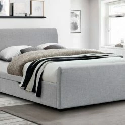 Beds Julian Bowen Capri Grey Fabric Bed Frame