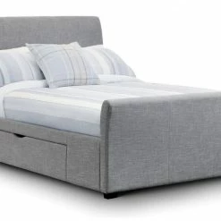 Beds Julian Bowen Capri Grey Fabric Bed Frame