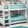 Julian Bowen Domino White Bunk Bed Beds