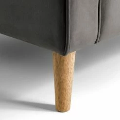 Julian Bowen Hayward Velvet 2 Seater Sofa