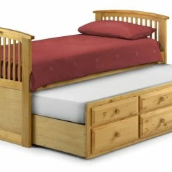 Beds Julian Bowen Hornblower Antique Pine Guest Bed