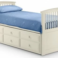 Julian Bowen Hornblower White Guest Bed