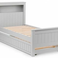 Julian Bowen Maine Bookcase Bed Grey Beds