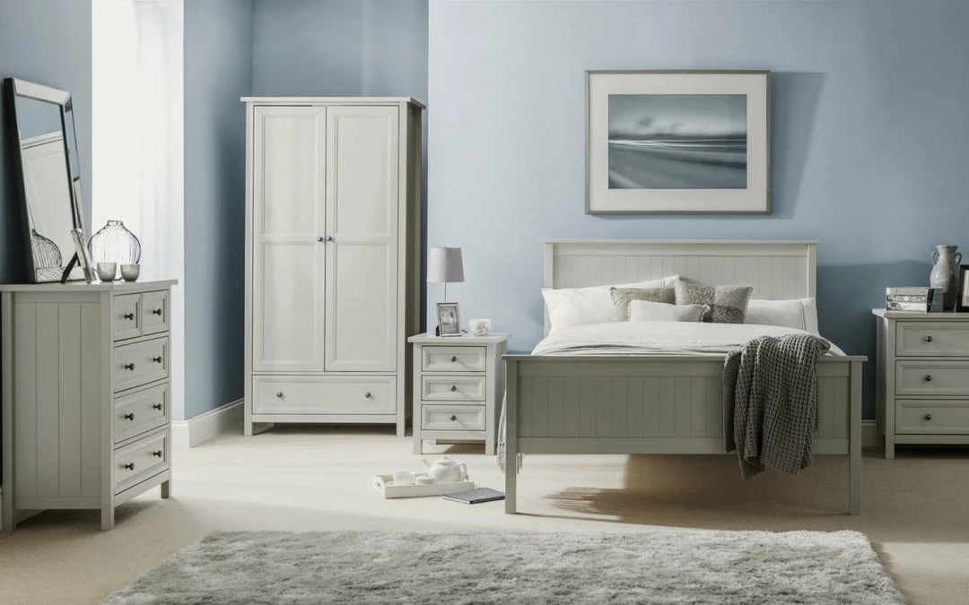 Beds Julian Bowen Maine Grey Bed Frame