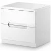 Julian Bowen Manhattan 2 Drawer Bedside Chest
