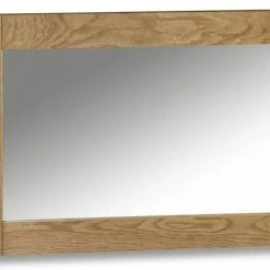 Julian Bowen Marlborough Oak Wall Mirror