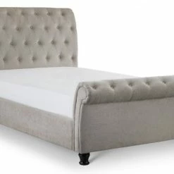 Julian Bowen Ravello Deep Button Scroll Bed Frame Beds
