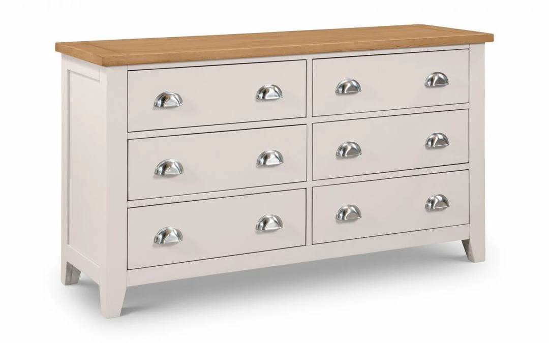Baths Julian Bowen Richmond 6 Drawer Wide Chest