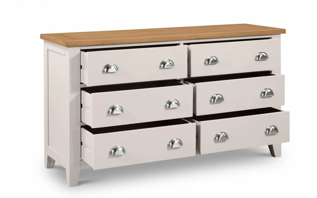 Baths Julian Bowen Richmond 6 Drawer Wide Chest