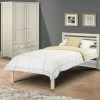 Julian Bowen Slocum White Bed Frame Beds