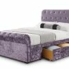 Julian Bowen Verona Lilac Crush Storage Bed Frame