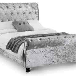 Julian Bowen Verona Silver Bed Frame Beds