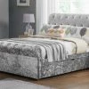 Julian Bowen Verona Silver Storage Bed Frame Beds