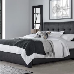 Kaydian Falstone Slate Ottoman Bed Frame Beds