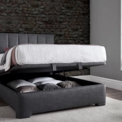 Kaydian Medburn Slate Ottoman Bed Frame Beds