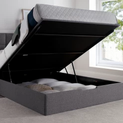 Kaydian Whitburn Spirit Platine Ottoman Bed Frame