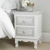 Baths LPD Furniture Brittany 2 Draw Bed Side Table