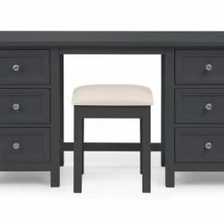 Julian Bowen Maine Dressing Table Anthracite Baths