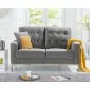 Baths Mark Harris Furniture Lillian Grey Velvet 2 Seater Sofa
