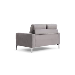 Baths Mark Harris Furniture Lillian Grey Velvet 2 Seater Sofa